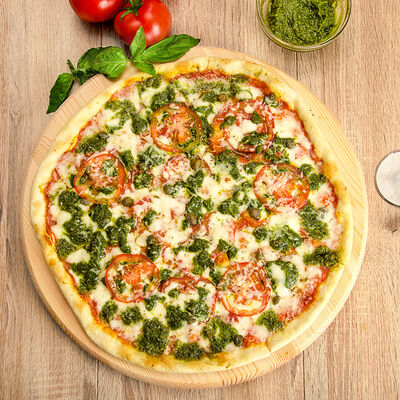 Pesto Soslu Napoliten Pizza(1 adet)